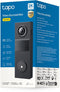 TP-Link Tapo D205 - Videodeurbel - 2K HD camera AI persoonsdetectie - Zwart