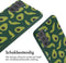iMoshion Hoesje Geschikt voor Samsung Galaxy S21 Hoesje Met Koord - iMoshion Siliconen design hoesje met koord - Groen / Avocado Green