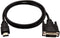 V7 J154511 - HDMI naar DVI Kabel - 1 m - Zwart
