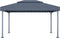 vidaXL - Prieel - met - LED-lichtslinger - 400x300 - cm - aluminium - antracietkleur