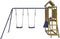 vidaXL - Speelhuis - geïmpregneerd - grenenhout