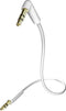 Inakustik 003104005 0.5m 3.5mm 3.5mm Wit audio kabel