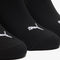PUMA Plain 3P Sneakersokken Zwart - Maat 39-42