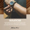 Johnny Loco Luna I - Horloge Heren - Roestvrij Stalen Kast - Saffierkristal - 41,3mm - Waterdicht tot op 100M - Charcoal