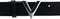 VALENTINO Forever Belt - Riem W100 - Logosluiting - Nero