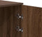 vidaXL - Opbergkast - 50x45x103,5 - cm - bewerkt - hout - bruin - eikenkleurig