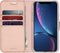 Accezz Hoesje Geschikt voor iPhone 11 Pro Hoesje Met Pasjeshouder - Accezz Wallet Softcase Bookcase - Roze