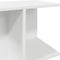 vidaXL - Nachtkastjes - 2 - st - 46,5x29x61 - cm - bewerkt - hout - wit