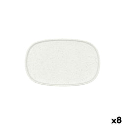 Bidasoa Elite - Snackdienblad - Geschikt voor afwasmachine en magnetron - Wit (8 stuks)