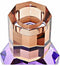 Kaarshouder DKD Home Decor Kristal (9 x 9 x 12 cm)