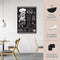 Europel krijtbord zonder lijst – muurdecoratie – tekenbord - 60x110cm