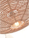 GOOD&MOJO Vloerlamp Tanami - Bamboe/Rotan - 78x55x176cm - Modern - Staande lampen voor Woonkamer - Slaapkamer