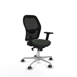 Piqueras y Crespo 2D086G0 - Gaming stoel - Hoogteverstelbaar met armleuning - Zwart