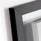 Kave Home Jet - Fotolijst 53 x 43 cm - Opdruk 'YOU & ME' - Zwart