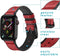 iMoshion Echt lederen bandje voor de Apple Watch Series 1 / 2 / 3 / 4 / 5 / 6 / 7 / 8 / 9 / SE / Ultra (2) - 42 / 44 / 45 / 49 mm - Rood