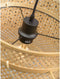 GOOD&MOJO Wandlamp Bhutan - Bamboe Zwart/Naturel - 90x40x55cm - Binnen Scandinavisch,Bohemian