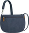 Travelon Heritage - Anti-diefstal Saddle Crossbody - RFID snijbestendige band vergrendelbare ritsen - Indigo