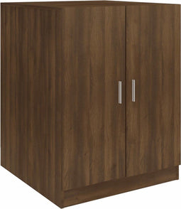 vidaXL - Wasmachinekast - 71x71,5x91,5 - cm - bruin - eikenkleur