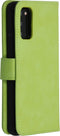 iMoshion Hoesje Geschikt voor Samsung Galaxy S20 Hoesje Met Pasjeshouder - iMoshion Uitneembare 2-in-1 Luxe Bookcase - Groen
