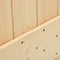 vidaXL - Schuifdeur - met - beslag - 85x210 - cm - massief - grenenhout