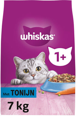Whiskas Kattenbrokken - Adult 1+ - Tonijn - zak 7kg