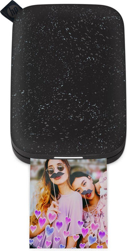 HP Sprocket New Edition - Mobiele Fotoprinter - Sneller verbinden - Zwart
