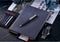 Waterman Expert Deluxe balpen | metaal-blauwe lak met palladium-gecoat detail | medium punt met blauwe inkt | Geschenkverpakking