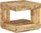 vidaXL - Salontafel - 45x45x40 - cm - massief - mangohout