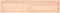 vidaXL - Wandschap - 180x40x(2-4) - cm - onbehandeld - massief - eikenhout