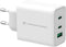 Conceptronic ALTHEA12W - Oplader - 2x USB-Type-C - Wit
