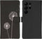 iMoshion Hoesje Geschikt voor Samsung Galaxy S23 Ultra Hoesje Met Pasjeshouder - iMoshion Design Softcase Bookcase - Zwart / Dandelion