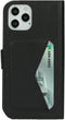 Mobiparts iPhone 12/12 Pro - Classic Wallet Case - Ruimte voor pasjes - Zwart