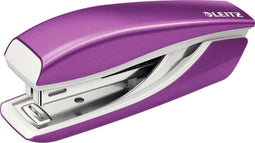Leitz WOW Metalen Mini Nietmachine - Capaciteit 10 vel - Ergonomisch - Paars