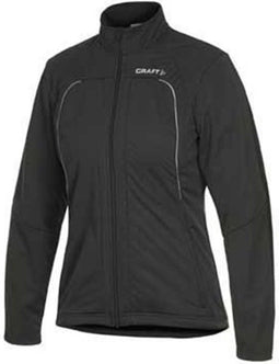 CRAFT PXC Storm W - Dames jas - Flex Fleece - Zwart (L)