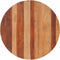 vidaXL - Tafelblad - rond - 25-27 - mm - 80 - cm - massief - acaciahout