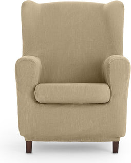 Hoes voor een oorfauteuil Eysa ULISES Beige 80 x 100 x 90 cm
