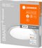 LEDVANCE Armatuur: voor plafond, DECORATIVE CEILING WITH WIFI TECHNOLOGY / 24 W, 22-…24- V, stralingshoek: 12-, 27- K, body materiaal: steel, IP2-