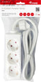 Equip 245550 stekkerdoos 1,5 meter 3-voudig Wit