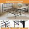 Coast dubbel - bedframe - hard metalen bed met 4 laden - rustiek bruin