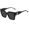 Jimmy Choo ELENI/G/S 1EI/IR Zonnebril - Dames - Zwart