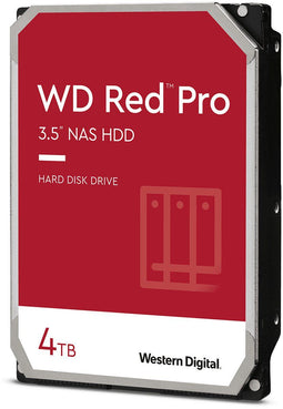 WD Red Pro (4005FFBX) - Interne Harde Schijf - 4TB - 256MB Cache - 7200 RPM (1x)