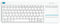 Logitech K400 Plus - Draadloos Toetsenbord QWERTY - Spaans - Wit