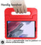 iMoshion Samsung Galaxy Tab A7 Lite - Kidsproof Backcover met handvat - Rood