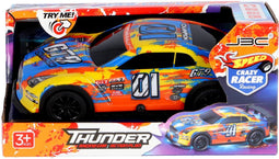 Auto Thunder met licht en geluid Crazy Racer.