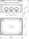 OBO Bettermann 2007712 Verdeeldoos (l x b) 150 mm x 116 mm 1 stuk(s)