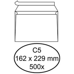 Bankenvelop C5 Zelfklevend Wit 180218