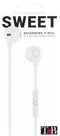 T'nB SWEET - In-ear oordopjes - Draad - Microfoon - Wit
