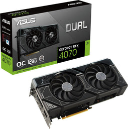 Graphics card Asus DUAL-RTX4070 OC 12 GB GDDR6X 12 GB RAM 12 GB GDDR6