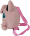 Pokémon Jigglypuff - 3D Pluche Rugzak - Afneembare Bandjes - Roze