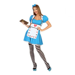 Kostuums voor Volwassenen (3 pcs) Alice Multicolour Fantasie (3 Onderdelen) Maat XS/S